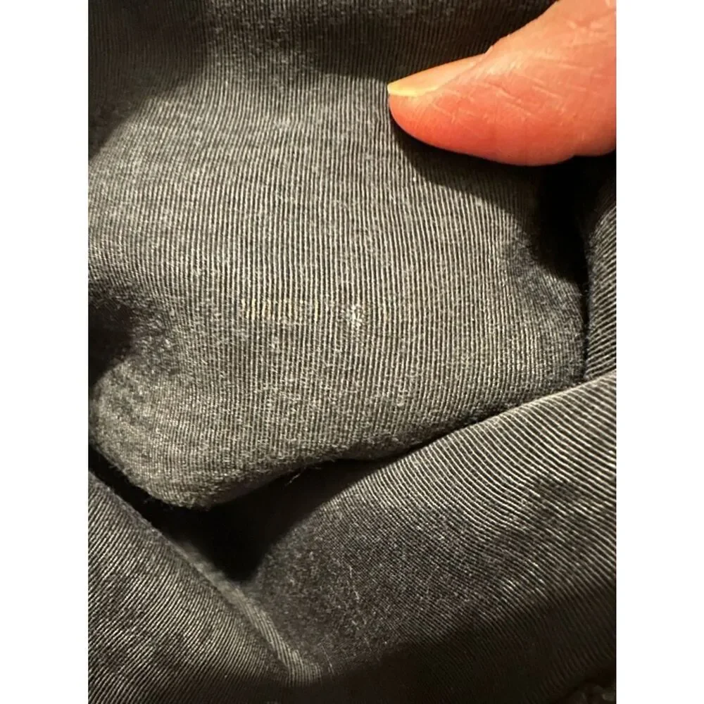 CHANEL Black Drawstring Bag